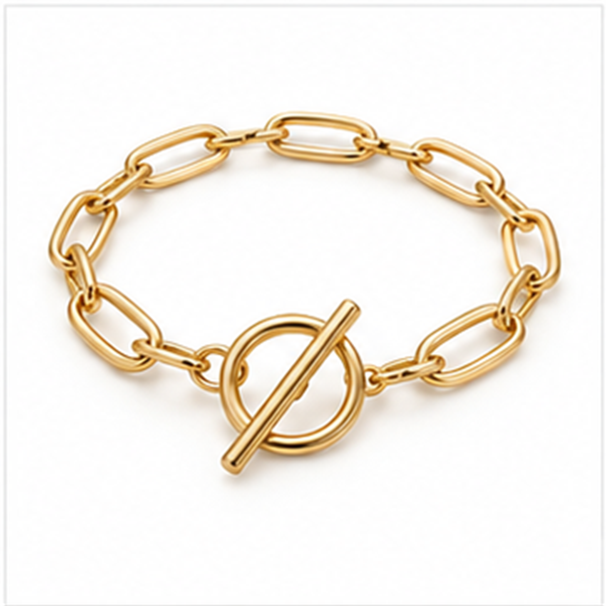 Link Toggle Bracelet on a white background